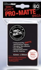 Ultra Pro Small Pro-Matte Sleeves Black (60ct)